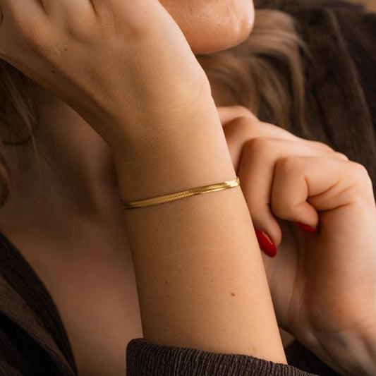 Herringbone bracelet