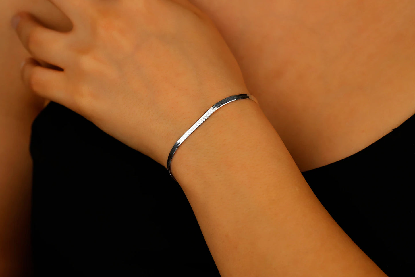 Herringbone bracelet
