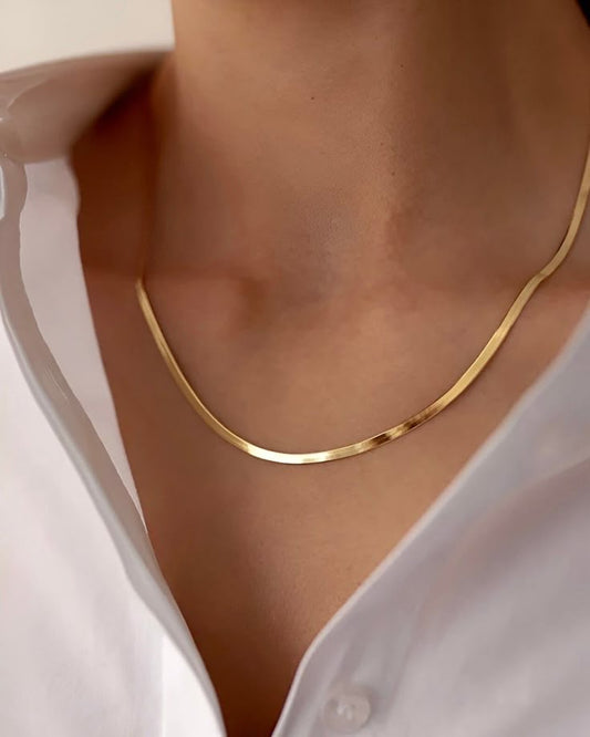 Classic Herringbone Necklace