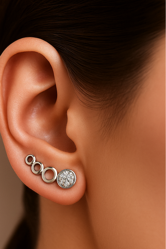 Chain ear climber